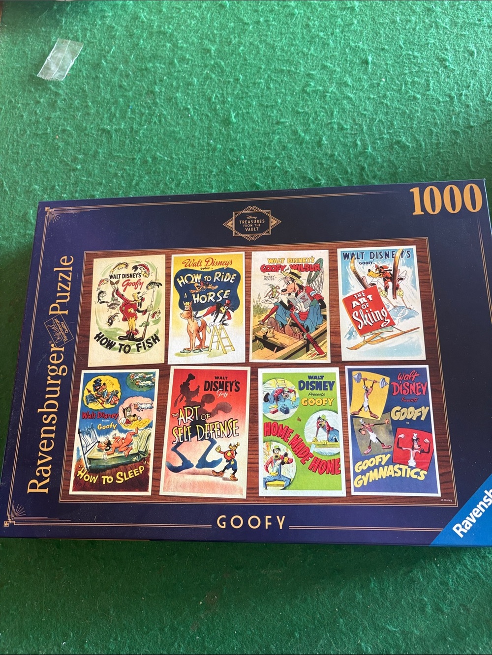 Ravensburger 1000 Piece Goofy Vintage Comic Covers Puzzle - Navy & Multicolor